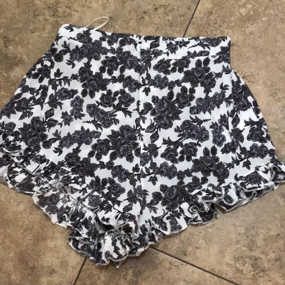 Flowy high waisted ruffle shorts purchased from LF